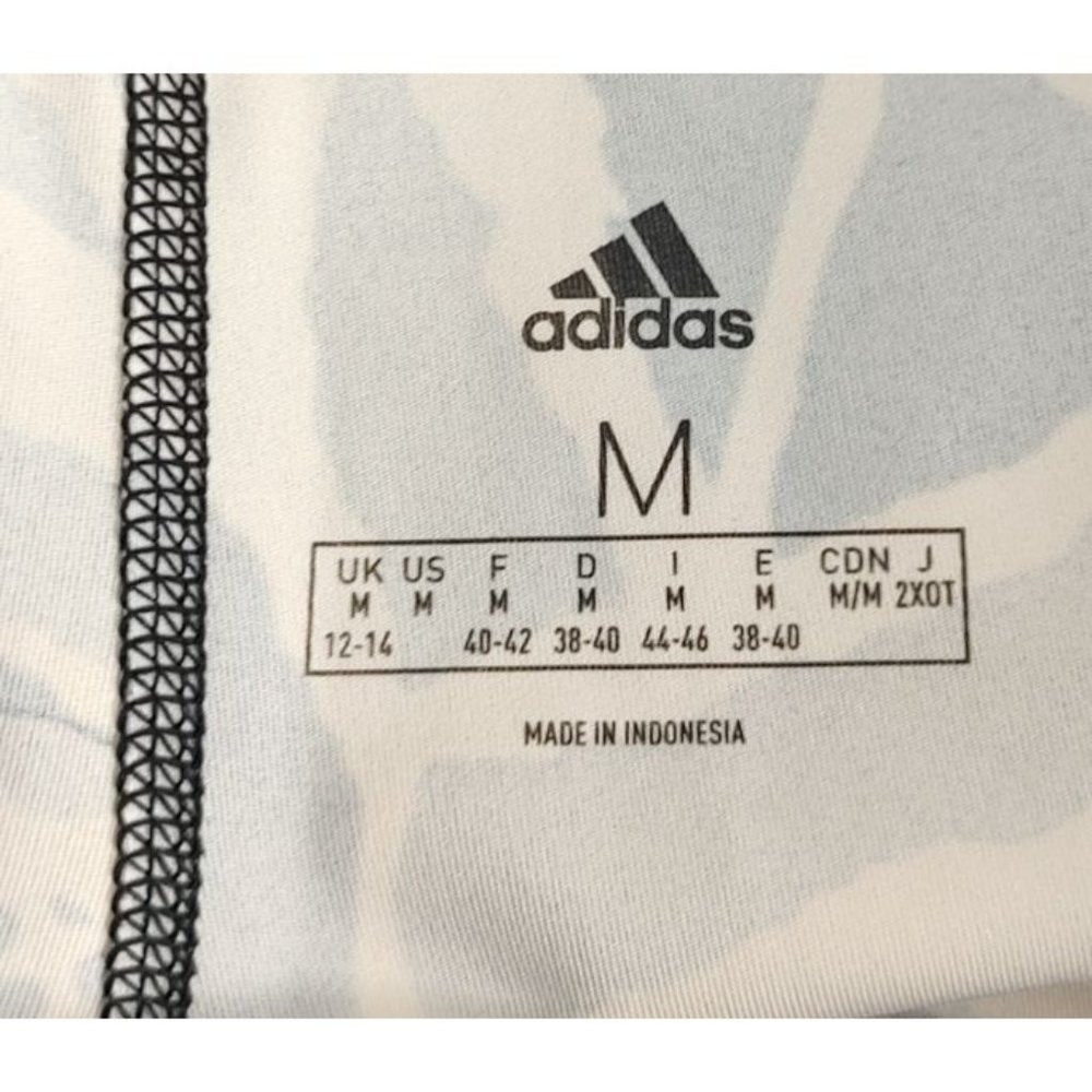 Adidas Leggings M High Rise 7/8 Believe This Green Black Mesh - Picture 13 of 15